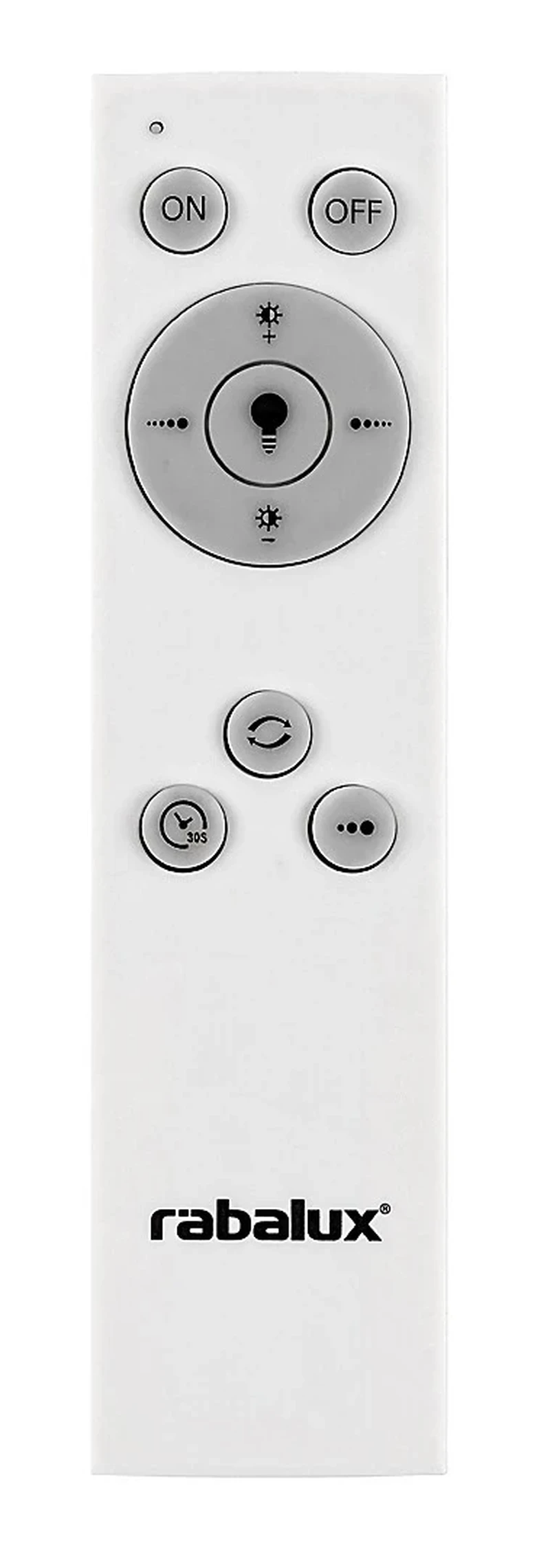 Danny – LED ceiling light in white, Ø600mm, 60W, 3000-6500K, dimmable with remote