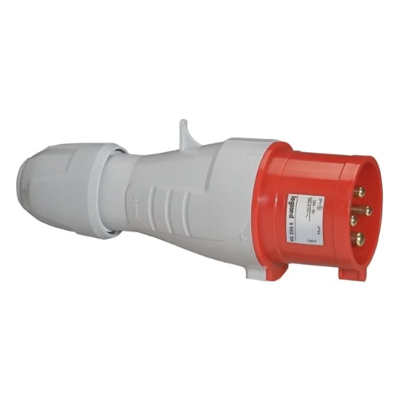 Legrand Plug 3P+E 415V 32A IP44 - Legrand P17 Tempra Pro 555238