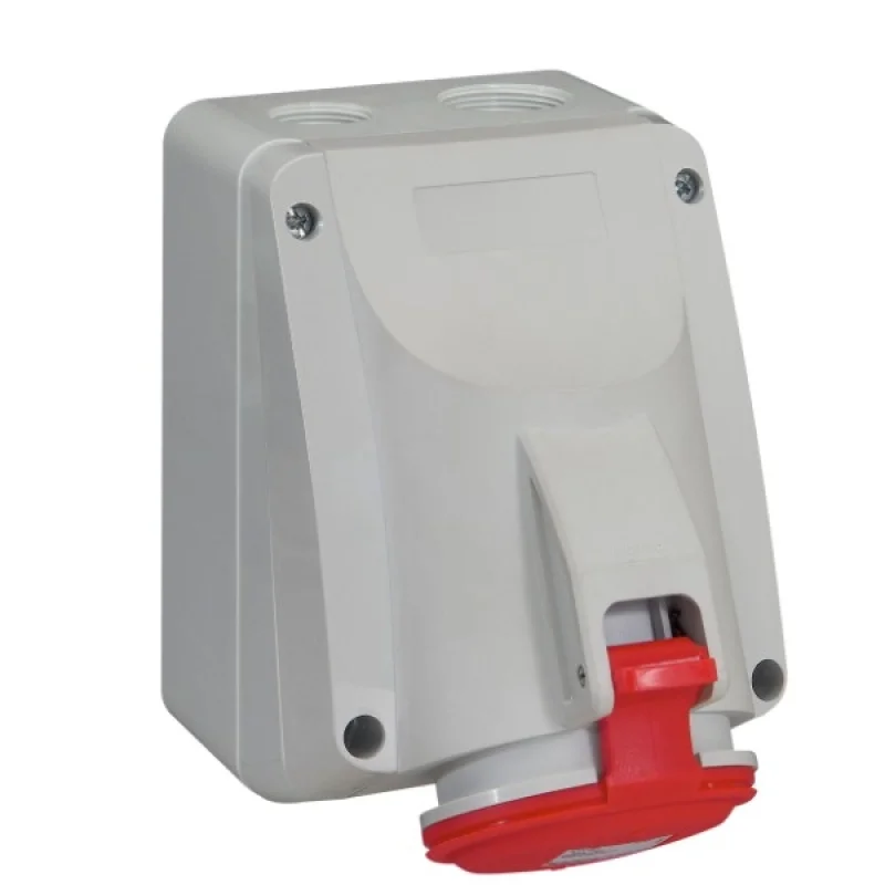 Socket surface mounting 3P+E 415V 32A IP44 - Legrand P17 Tempra Pro 555258