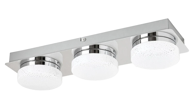 Hilary – LED spotlight in chrome with white ceiling lights, 430mm, 15W, 4000K