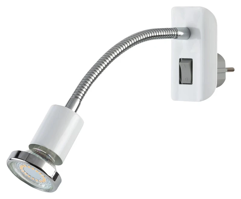 Dobra – LED spotlight in white, 70×245mm, 4.5W, 3000K, GU10