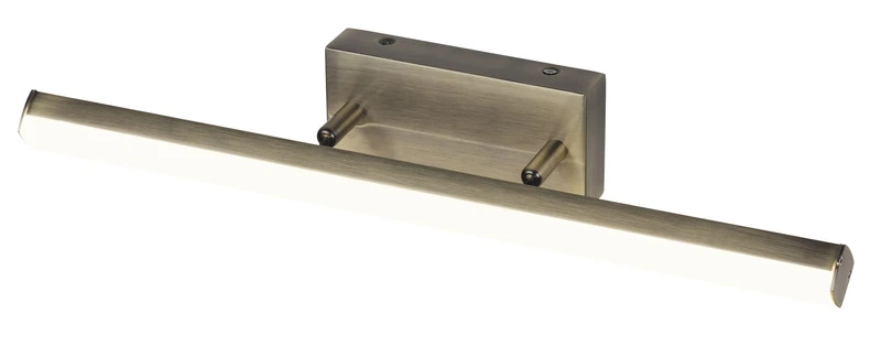 Bathroom Lighting Silas – LED lamp for bathroom in bronze, 486mm, 12W, 4000K, IP44
