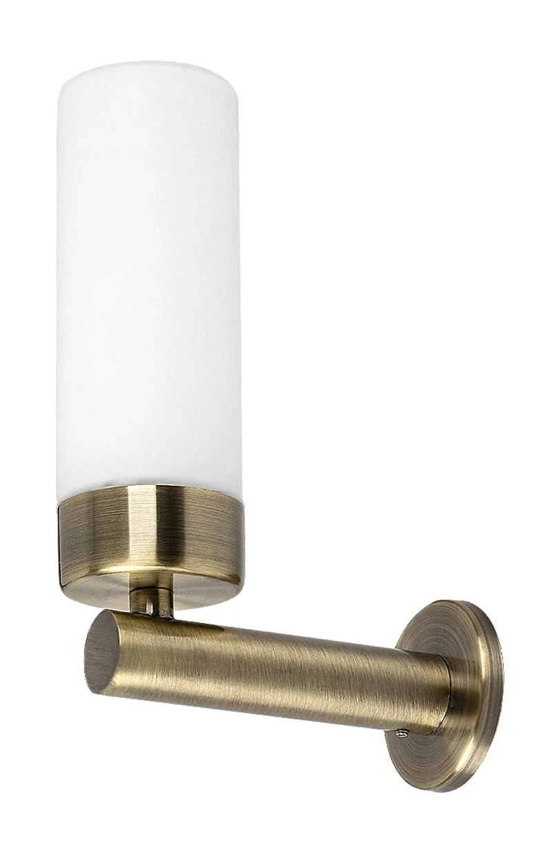 Betty – LED лампа за баня в бронз с бяло стъкло, 200мм, 4W, 4000K, IP44