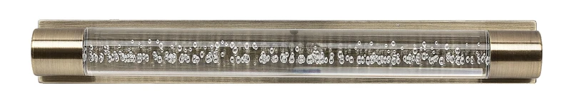 Abbey – LED wall light for bathroom in antique bronze, 400mm, 10W, 3000K, IP44