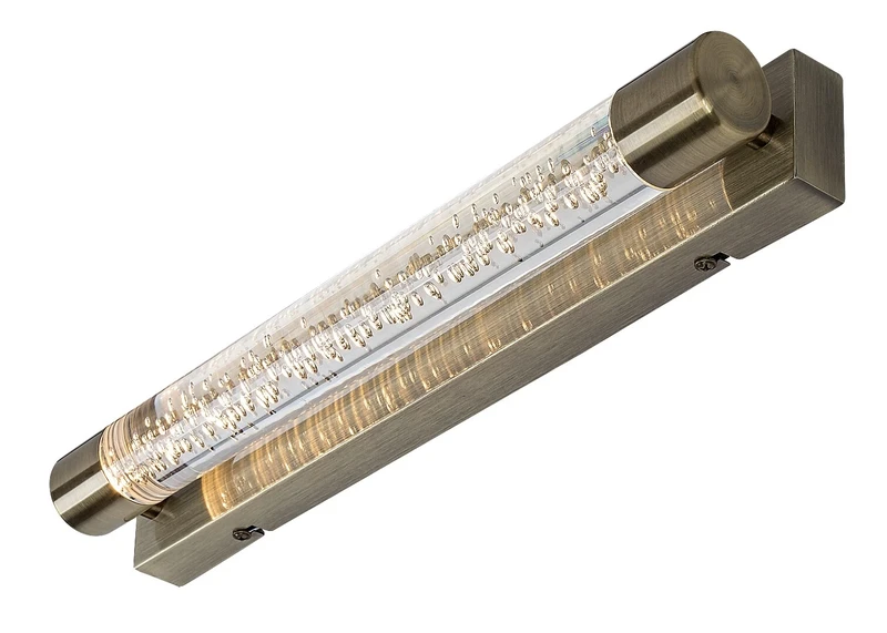 Bathroom Lighting Abbey – LED wall light for bathroom in antique bronze, 400mm, 10W, 3000K, IP44