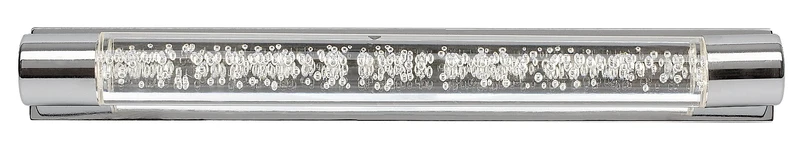 Abbey – LED wall light for bathroom in chrome, 400mm, 10W, 4000K, IP44