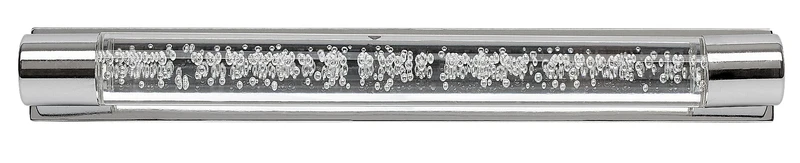 Abbey – LED wall light for bathroom in chrome, 400mm, 10W, 4000K, IP44