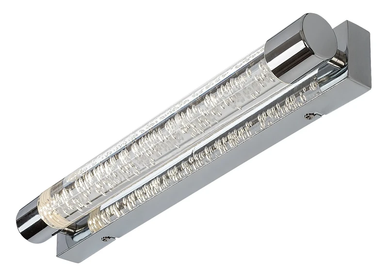 Bathroom Lighting Abbey – LED wall light for bathroom in chrome, 400mm, 10W, 4000K, IP44