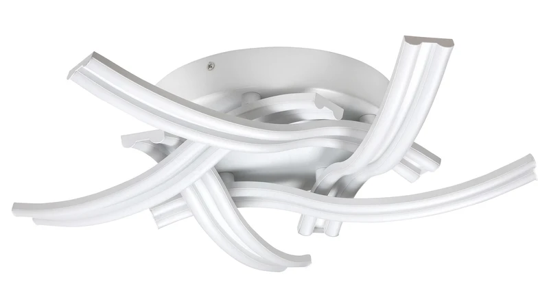 Tulio – LED плафон в бяло, Ø550мм, 60W, 3000K