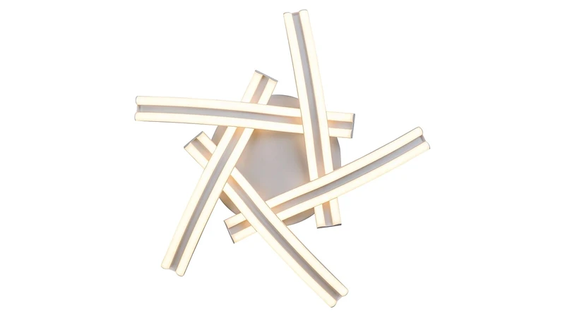 Tulio – LED плафон в бяло, Ø550мм, 60W, 3000K