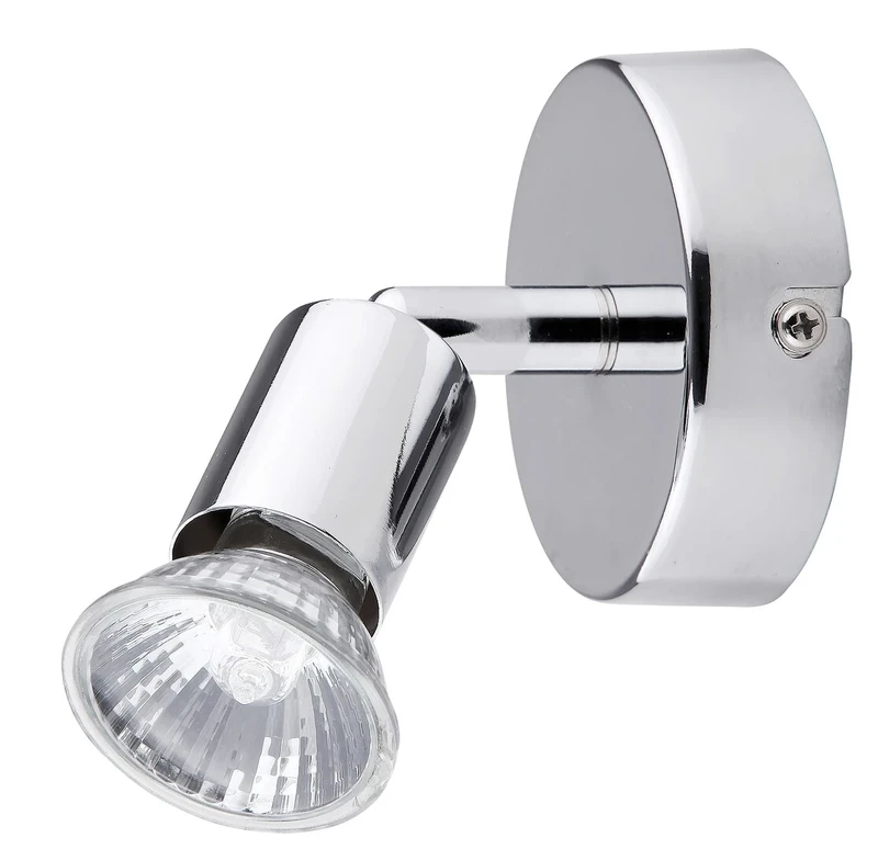Spotlights Norton – directional spotlight in chrome, GU10, 110mm, IP20