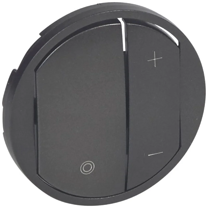 Legrand Face plate for dimmer Graphite - Legrand Celiane 65283