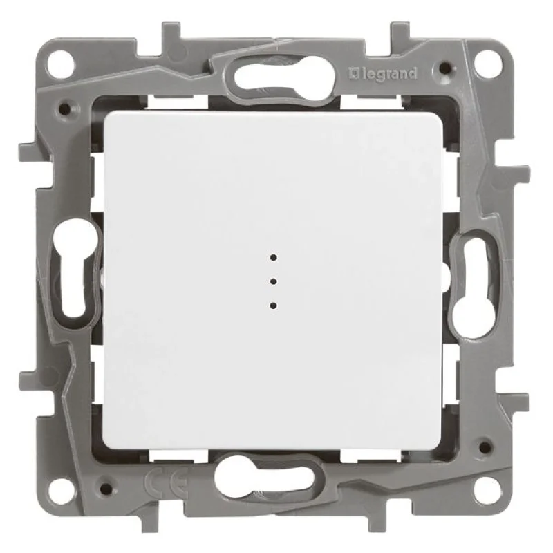Legrand Two-way switch 10A with LED indicator White - Legrand Niloe 664510