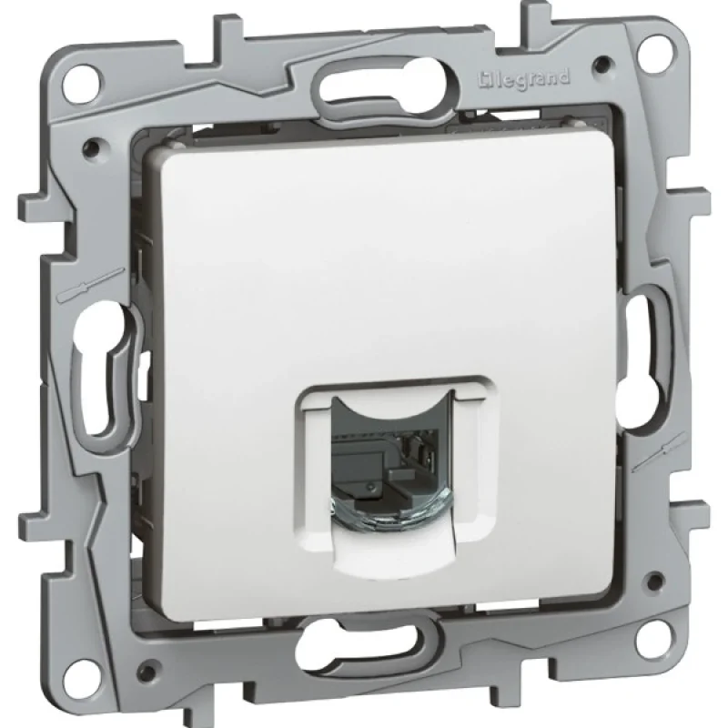 Outlet 1xRJ45 Cat. 6 FTP White /while stocks last/ - Legrand Niloe 664777