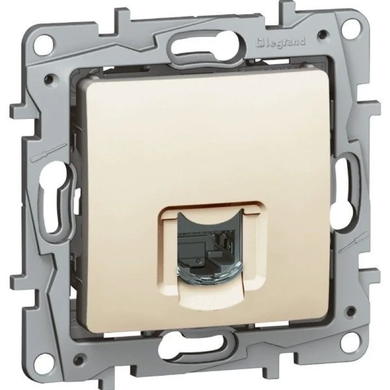 Legrand Розетка 1xRJ45 Cat. 6 FTP Крем /до изчерпване/ - Legrand Niloe 664877