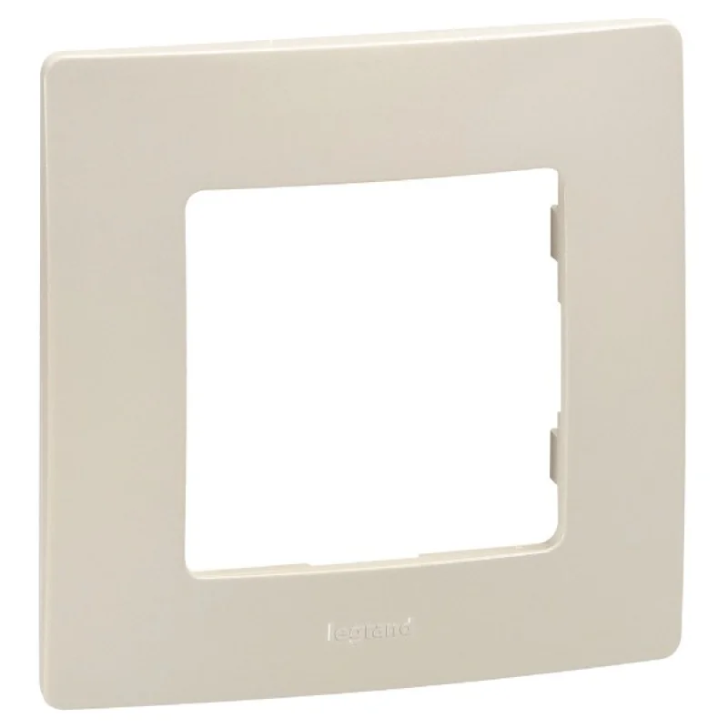 Frame 1x Cream - Legrand Niloe 665011