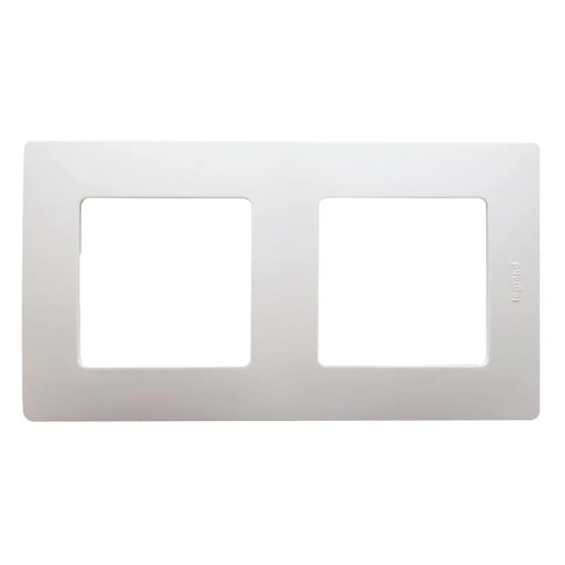Frame 2x Cream - Legrand Niloe 665012