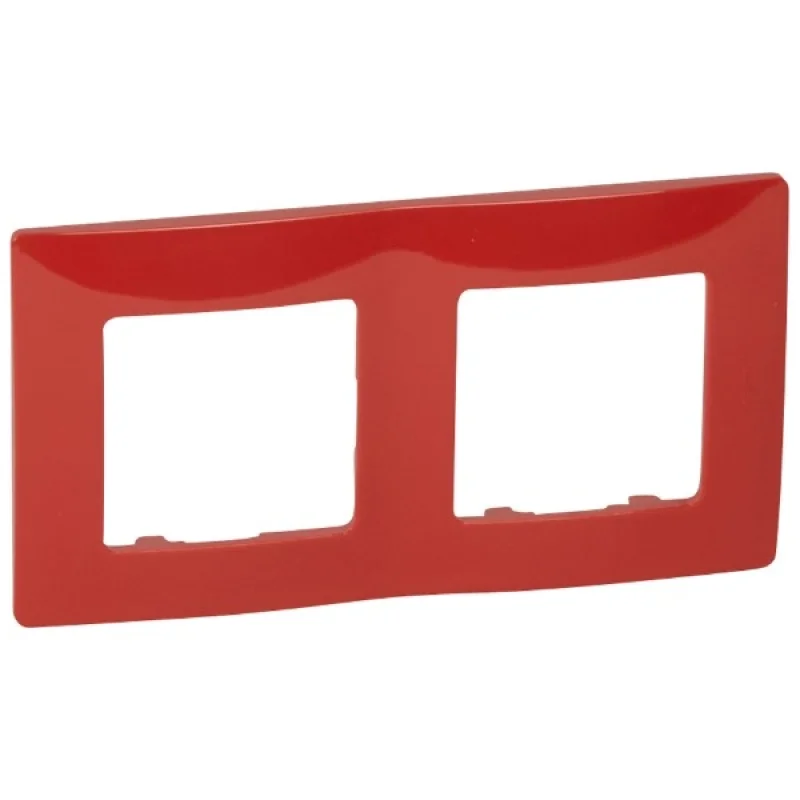 Legrand Frame 2x Red - Legrand Niloe 665022