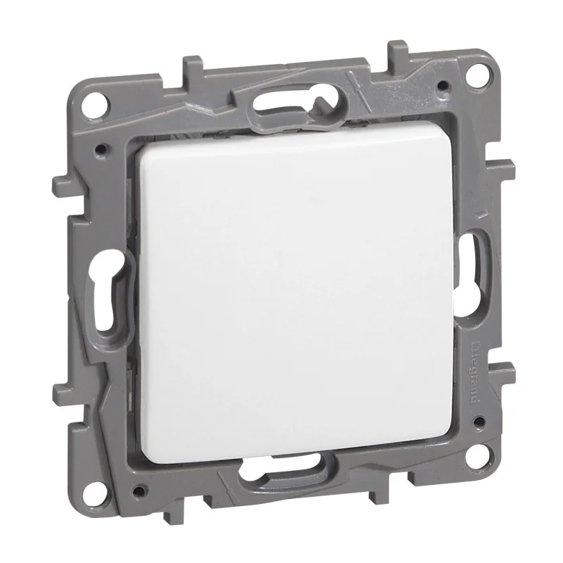 Legrand Празен модул 1x2M и адаптер за механизми Mosaic М45 Бял - Legrand Niloe 665196
