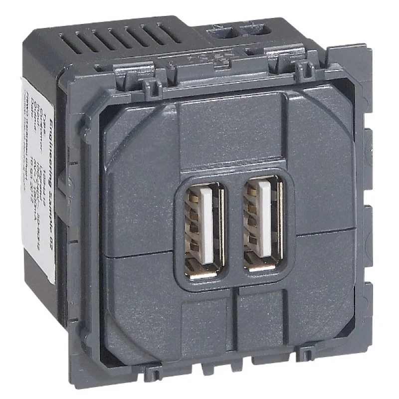 Legrand Socket 2xUSB 1500mA - Legrand Celiane 67462