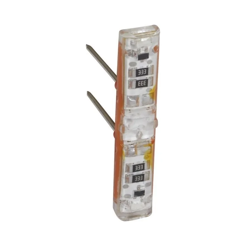 Legrand LED лампа за индикатор за девиаторен ключ 3mA 230V Оранжев Mosaic/Celiane - Legrand Mosaic 67685