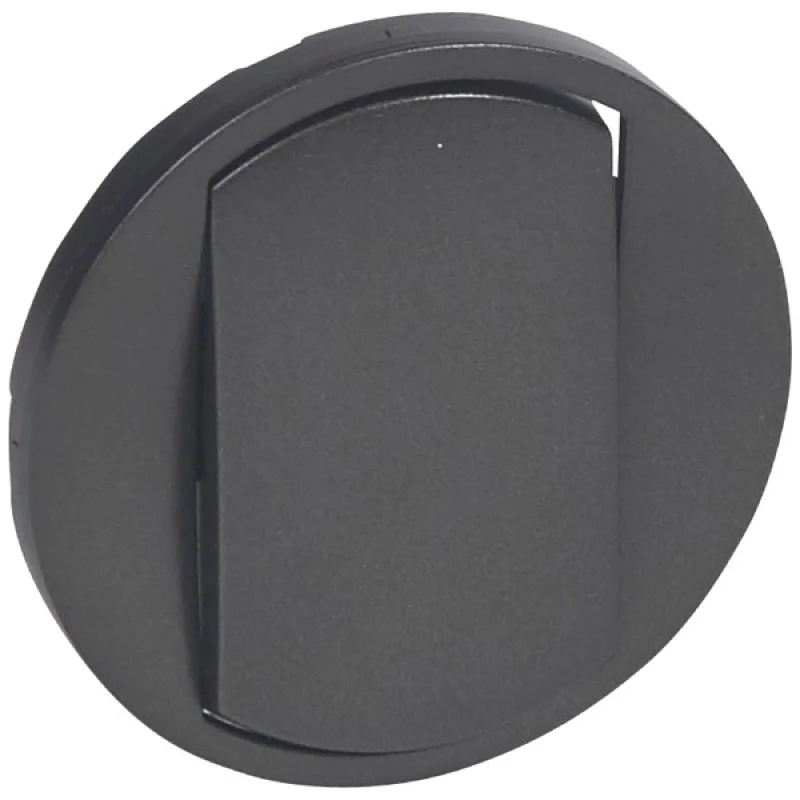 Face plate for switch and push button Graphite - Legrand Celiane 67901