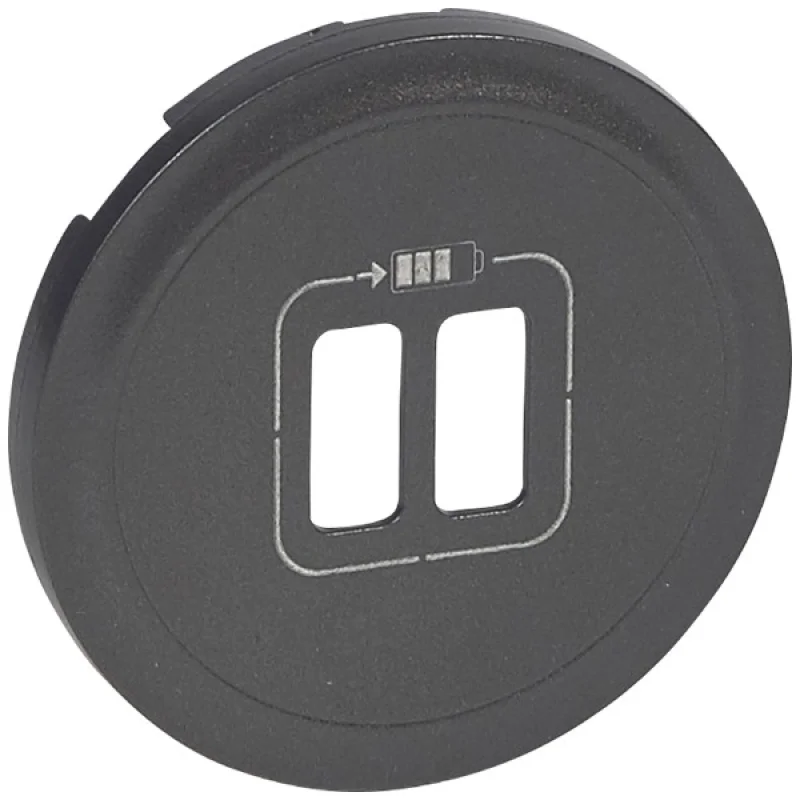 Legrand Face plate for socket 2xUSB Graphite - Legrand Celiane 67956
