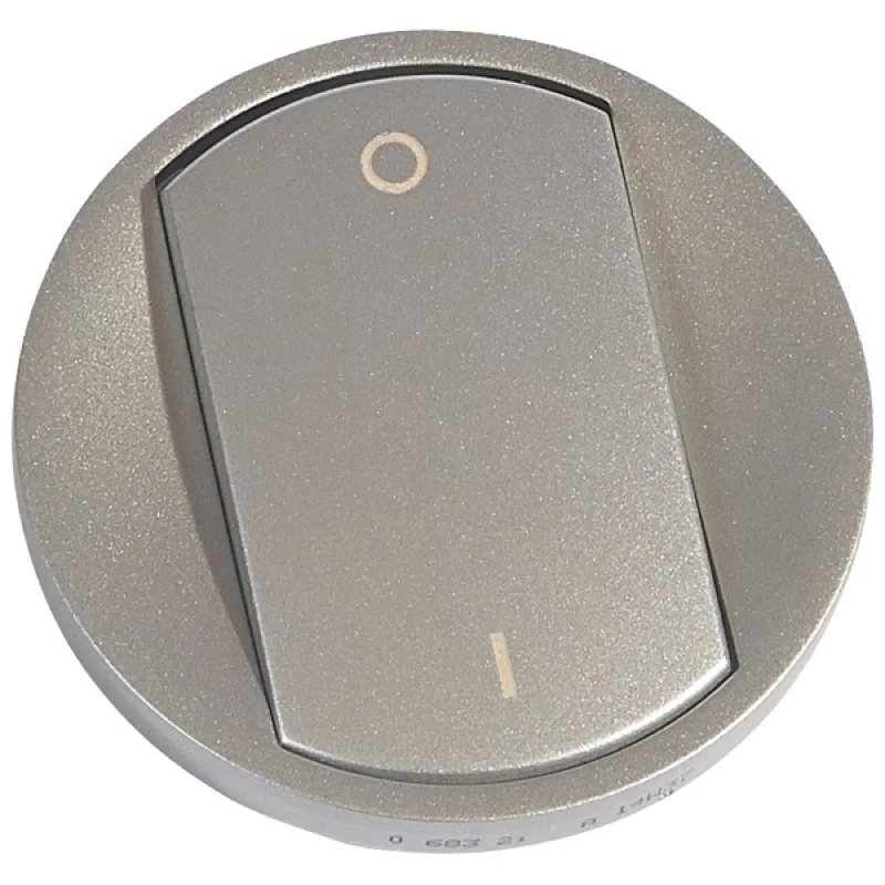 Legrand Face plate for double-pole switch Titanium - Legrand Celiane 68321