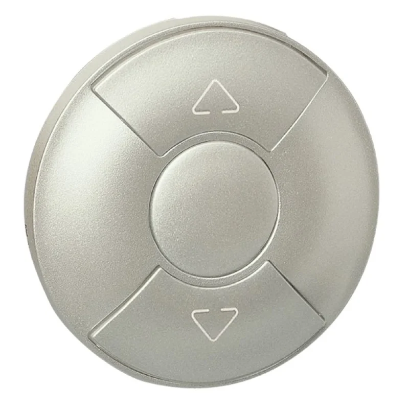 Face plate for shutter control Titanium - Legrand Celiane 68451