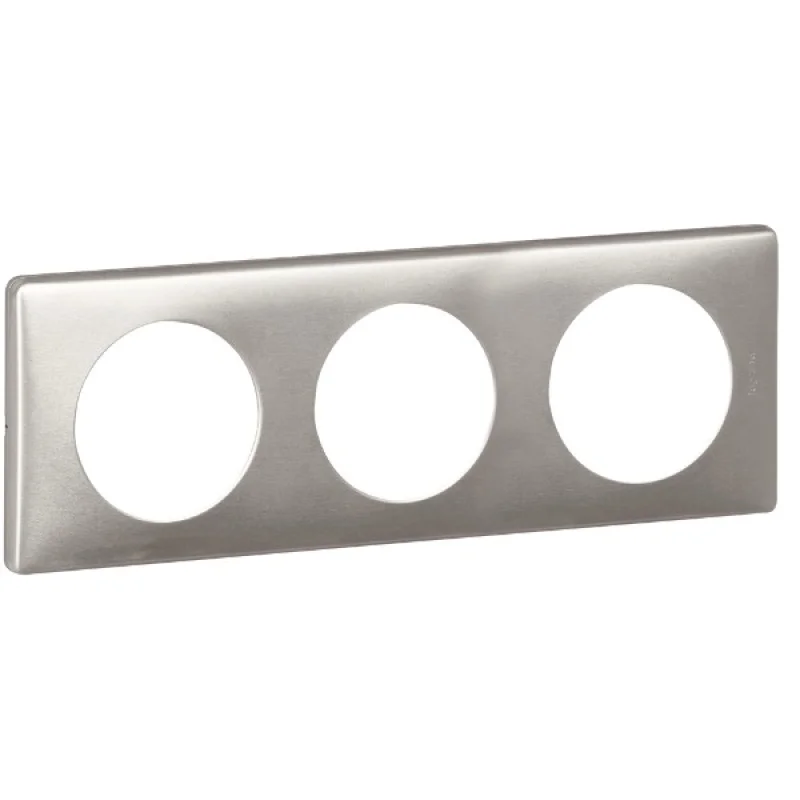 Legrand Frame 3x Titane (Titanium) - Legrand Celiane 68903
