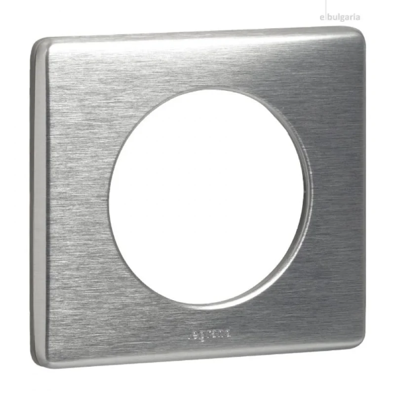 Legrand Рамка 1х Aluminium (Алуминий) - Legrand Celiane 68921