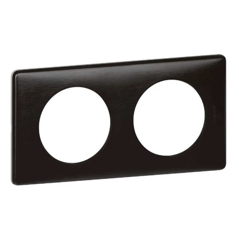 Legrand Frame 2x Carbone (Carbon) - Legrand Celiane 68982