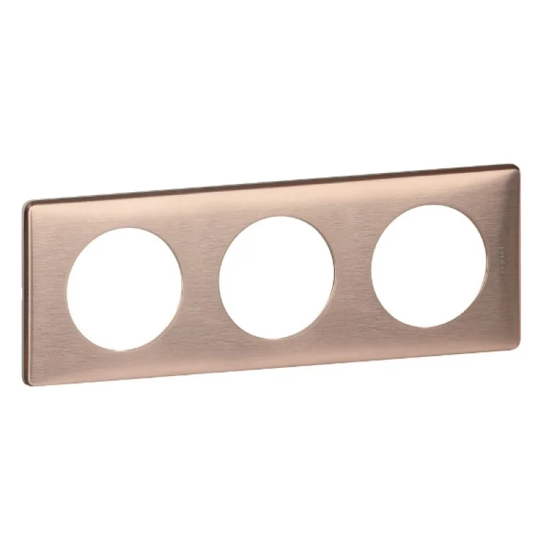 Legrand Рамка 3х Copper (Мед) - Legrand Celiane 68993