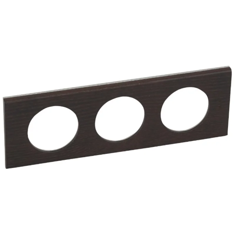 Legrand Frame 3x Teinté Wengué (wenge) - Legrand Celiane 69203