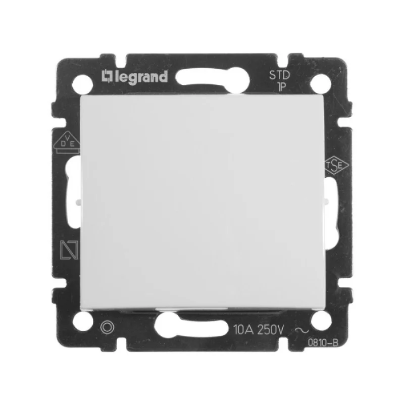 Legrand Блистер Valena Бутон 10А 250V Бял - Legrand Valena 692745