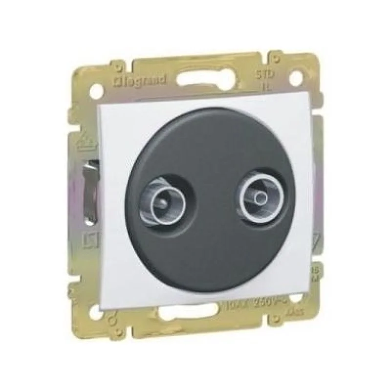 Legrand Blister pack Valena TV outlet+FM 862 MHz White - Legrand Valena 692748