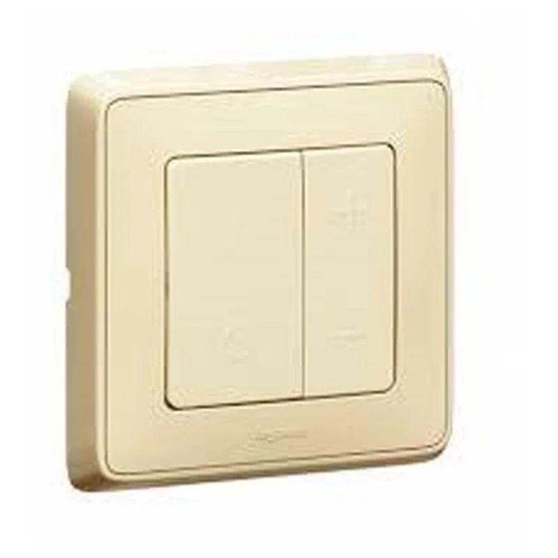 Legrand Сериен ключ 10A с рамка Крем /блистер опаковка - до изчерпване/ - Legrand Cariva 694152