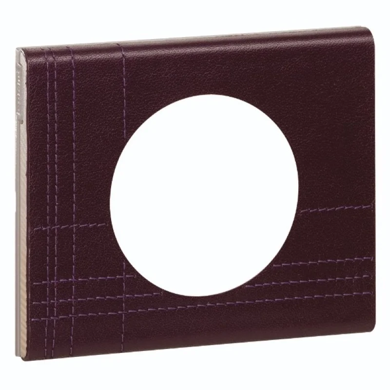 Legrand Frame 1x Cuir Pourpre couture (Purple stitched leather) - Legrand Celiane 69441
