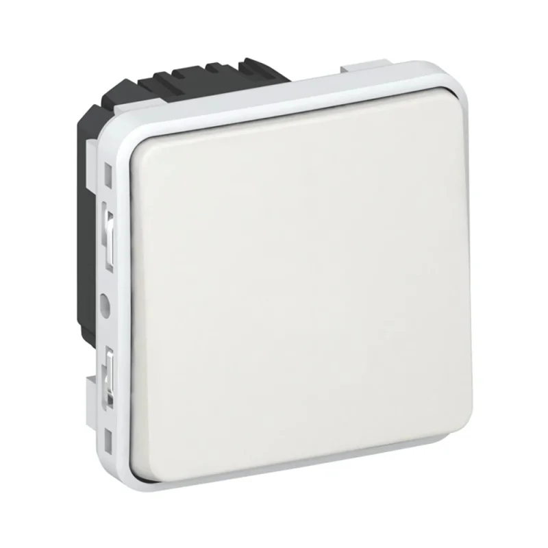 Two-way switch mechanism for recessed mounting IP55 White /while stocks last/ - Legrand Plexo 69611