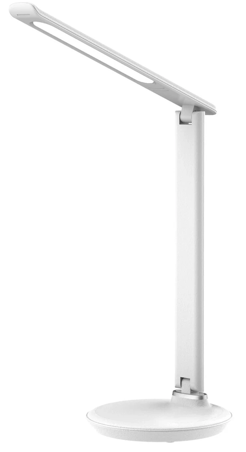 Настолни лампи Osias – LED настолна лампа в бяло, Ø171мм, 9W, 2700-6500K