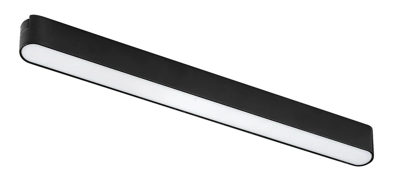 LiTrack Line07W – LED lighting for track system in black/white, 330mm, 16W, 3000K
