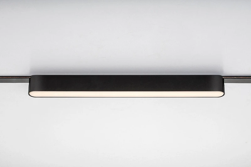LiTrack Line07W – LED lighting for track system in black/white, 330mm, 16W, 3000K