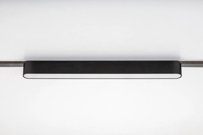 LiTrack Line07W – LED lighting for track system in black/white, 330mm, 16W, 3000K