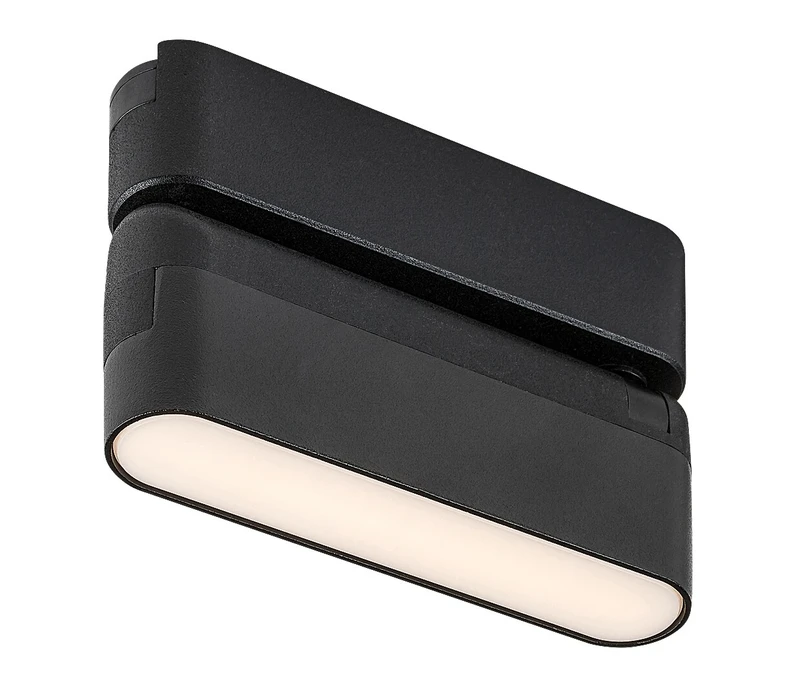 LiTrack Line10W – LED прожектор за релсова система в черно/бяло, 115×80мм, 6W, 3000K