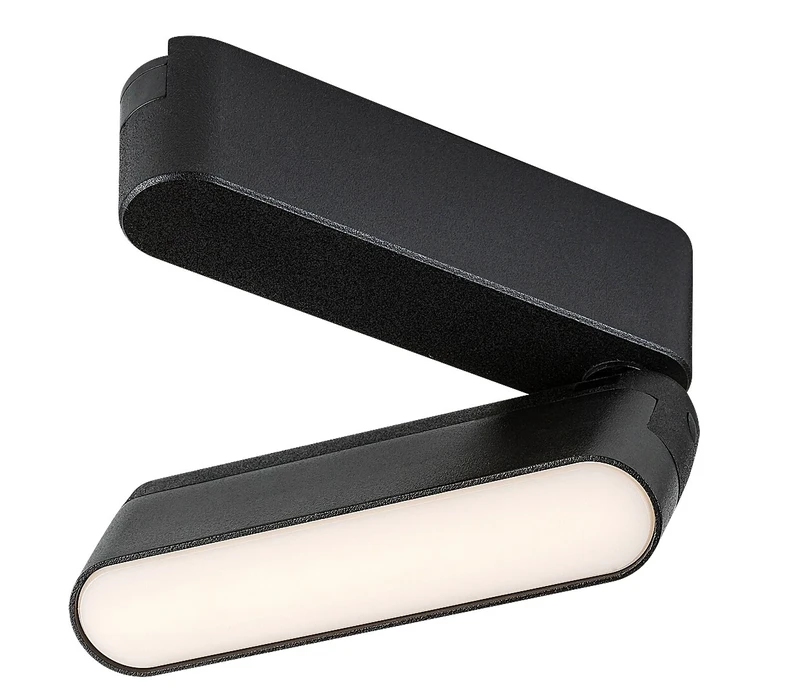 LiTrack Line10W – LED прожектор за релсова система в черно/бяло, 115×80мм, 6W, 3000K
