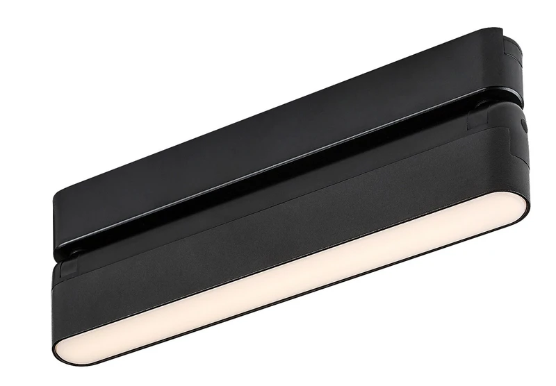 LiTrack Line13W – LED spotlight for track system in black/white, 220×80mm, 12W, 3000K