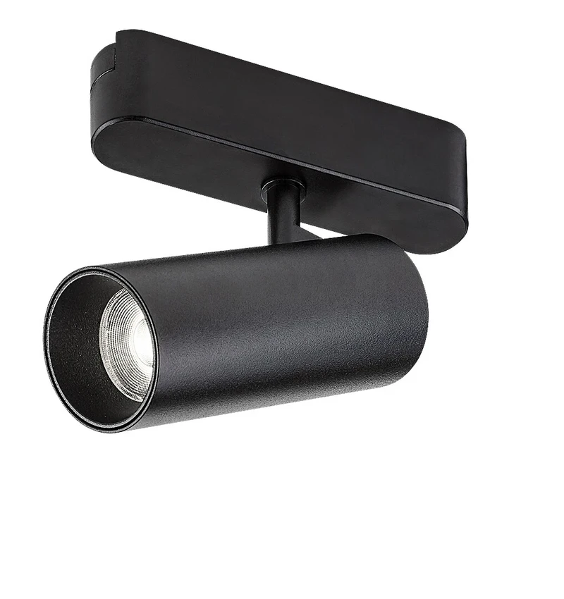 Спот осветителни модули LiTrack Spot05N – LED спот за шинна система в черно, Ø43мм, 10W, 4000K
