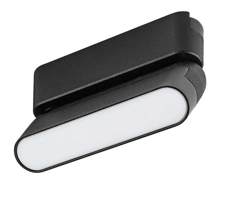 LiTrack Line11N – LED прожектор за шина в черно/бяло, 115×80мм, 6W, 4000K
