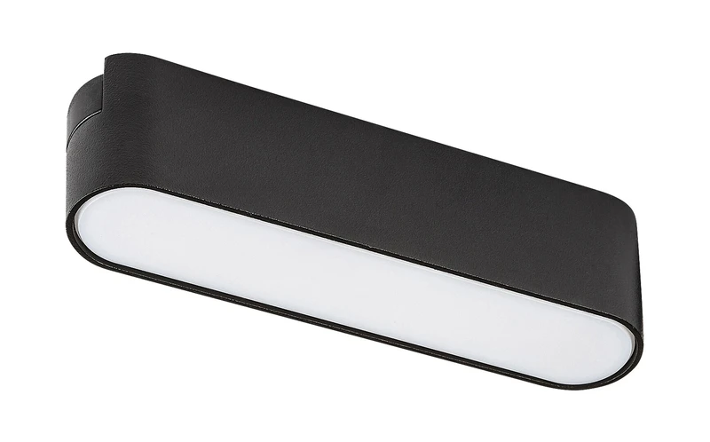 LiTrack Line03V – LED lighting for busbar in black/white, 115mm, 4W, 2700-5500K