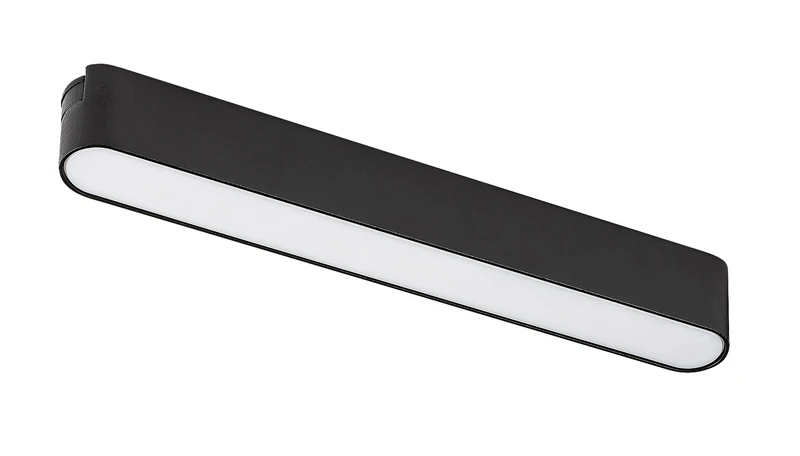 LiTrack Line06V – smart LED прожектор за релса в черно/бяло, 220мм, 7W, 2700-5500K